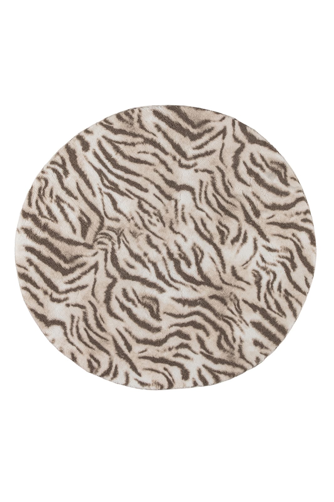 Angorahome Peluş Kaymaz Taban Kaplan Kahve Post Halı - 7