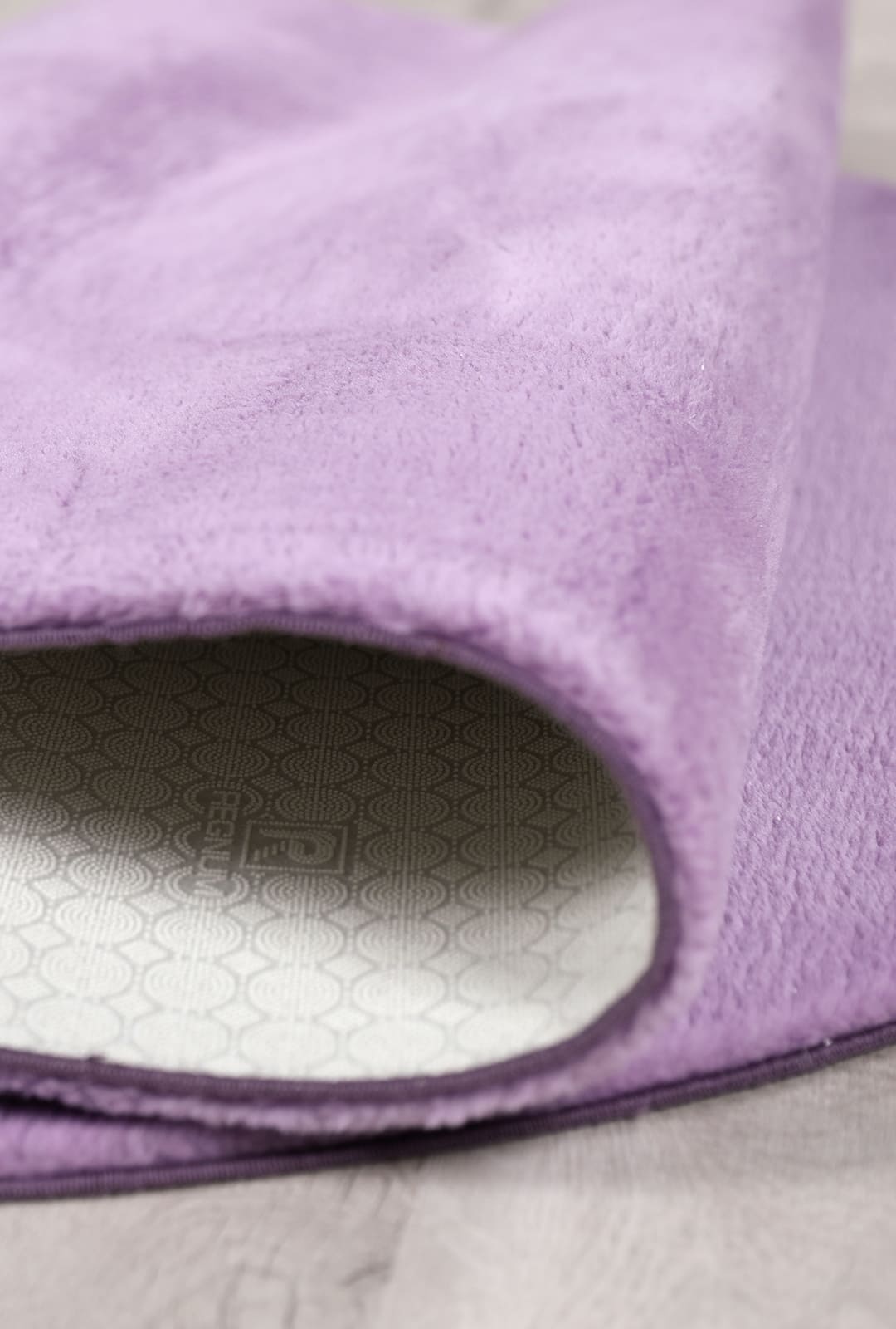 Angora Home Peluş Kaymaz Taban Mor Post Halı - 4