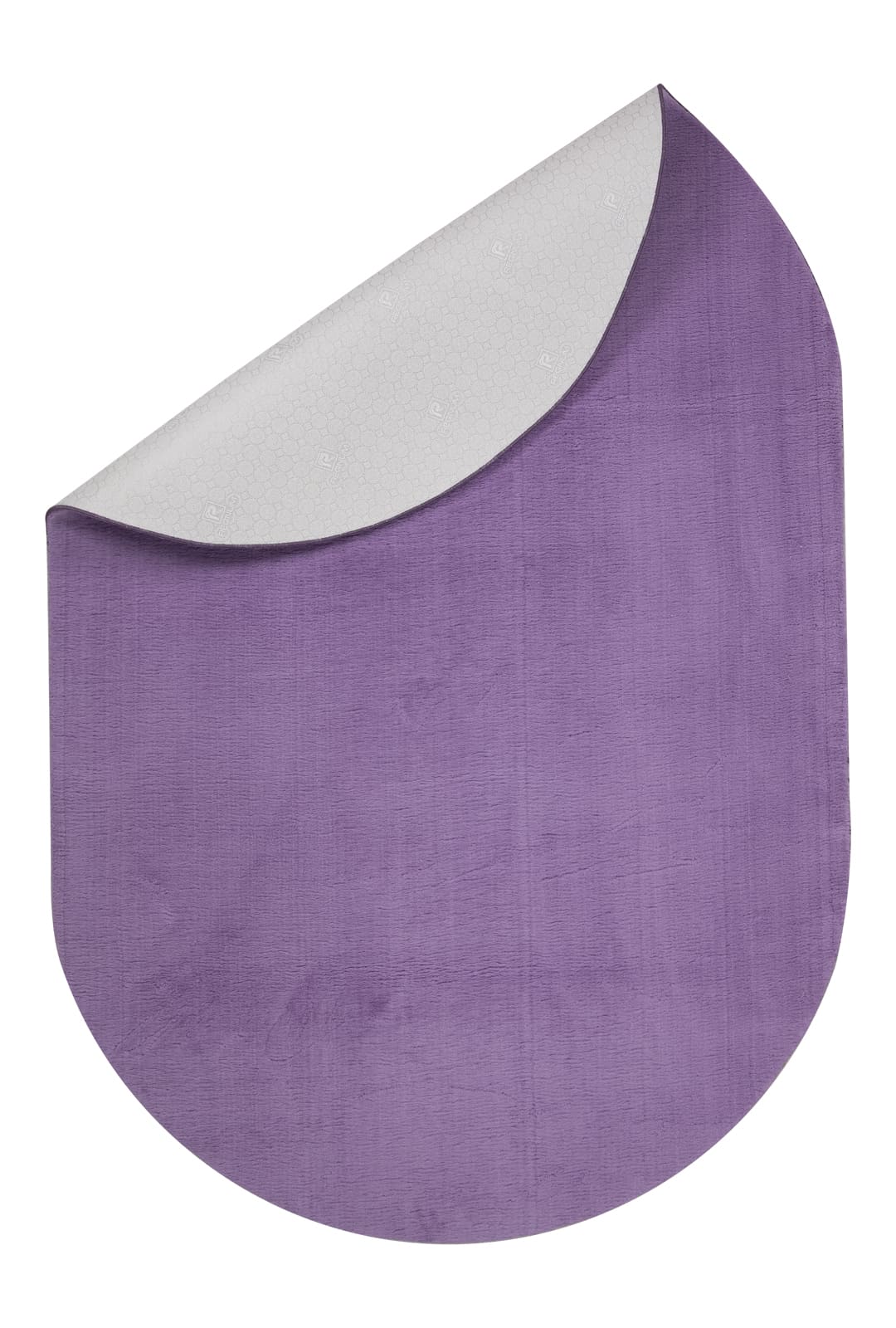 Angora Home Peluş Kaymaz Taban Mor Post Halı - 5