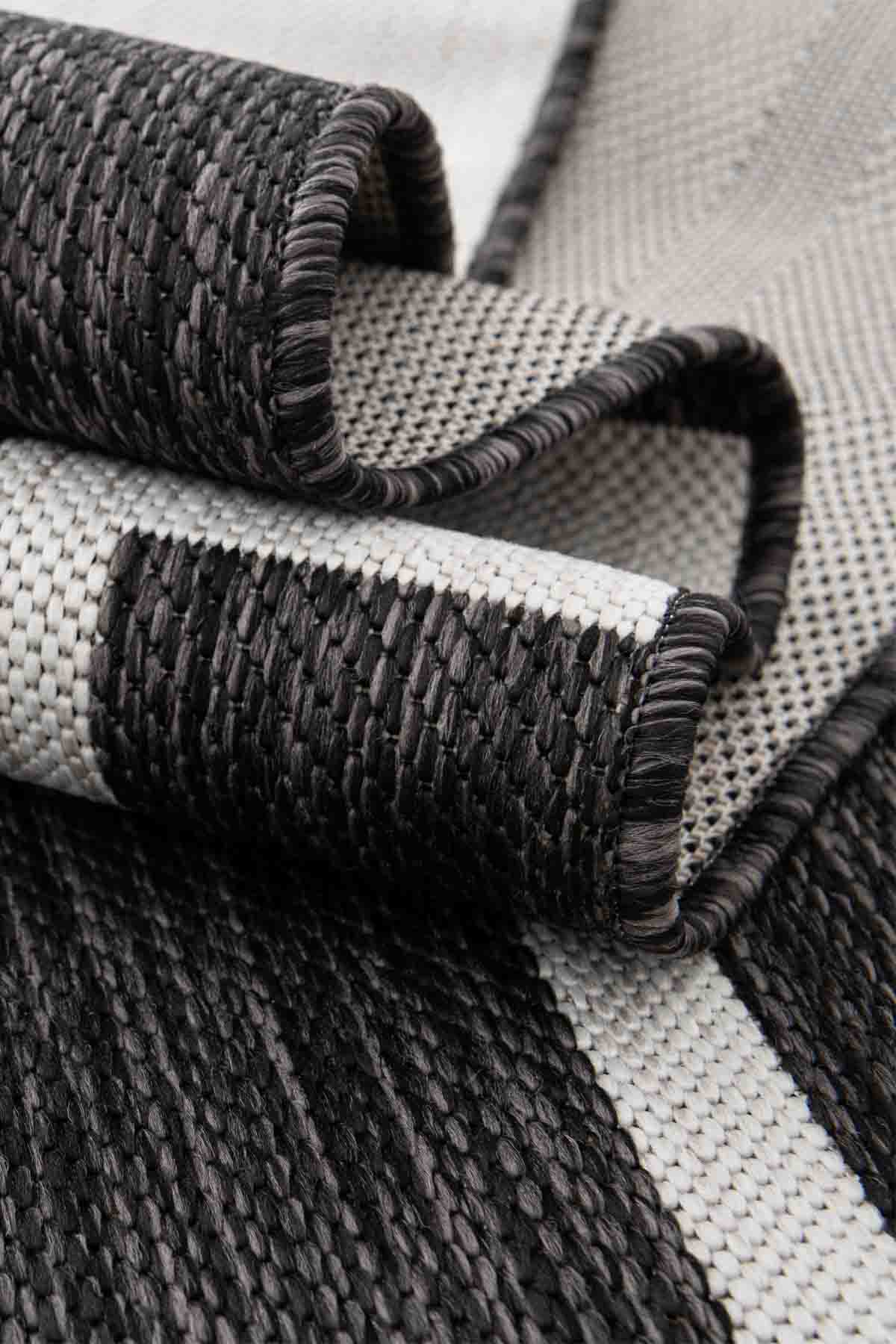 Angorahome Avlu Koleksiyonu Dokuma Makine Halısı AV1002 120 x 120 Yuvarlak - 8