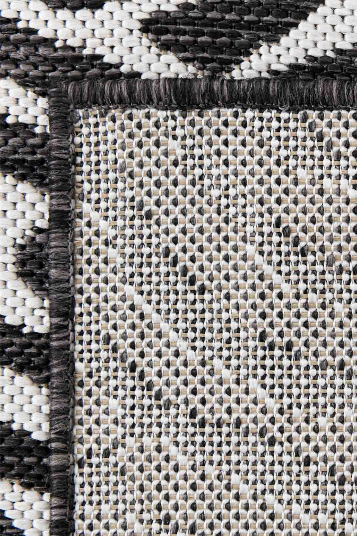 Angorahome Avlu Koleksiyonu Dokuma Makine Halısı AV1006 120 x 120 Yuvarlak - 6