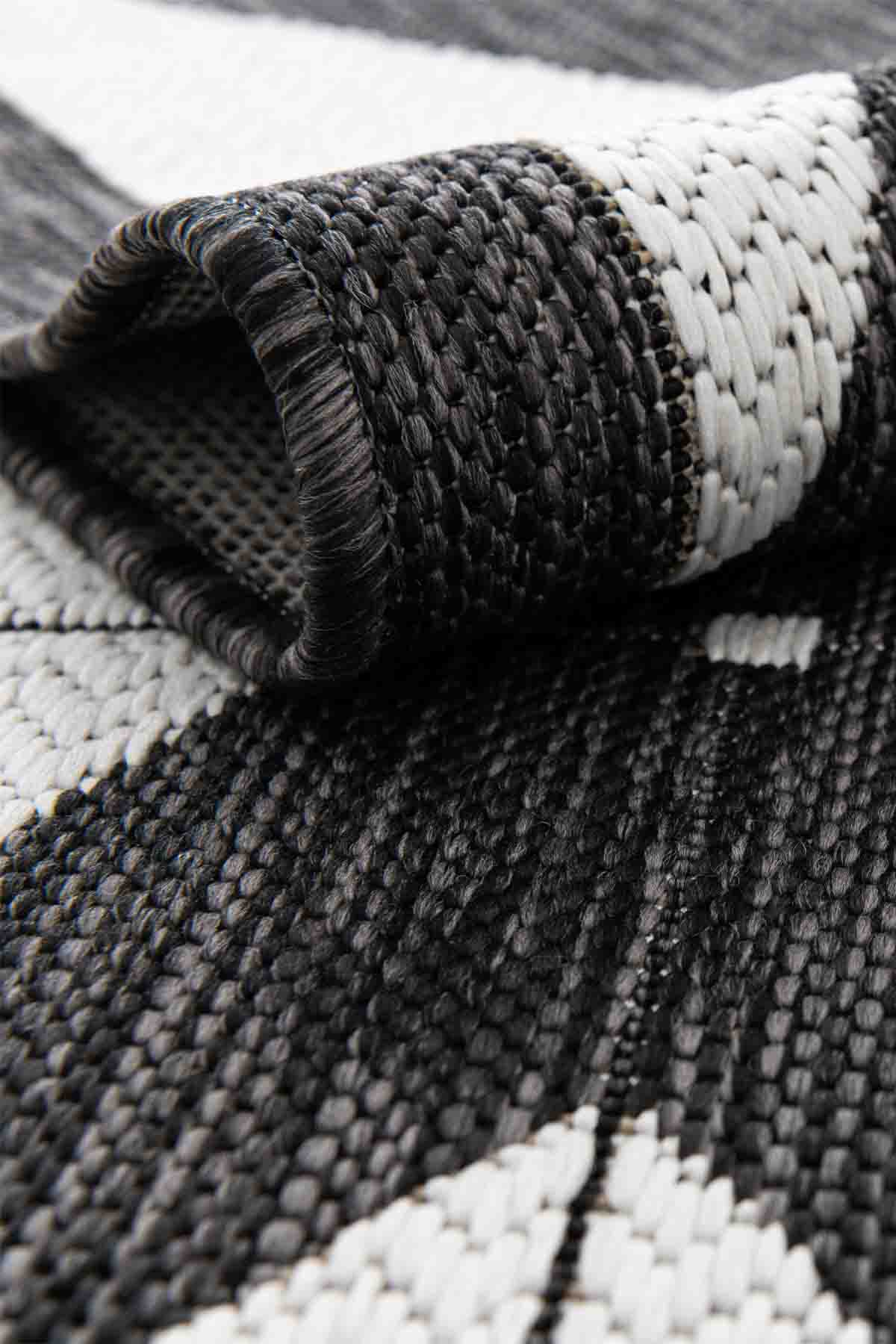 Angorahome Avlu Koleksiyonu Dokuma Makine Halısı AV1007 120 x 120 Yuvarlak - 3