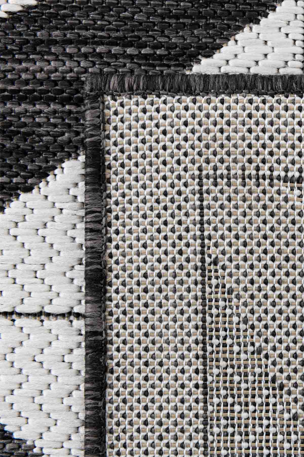 Angorahome Avlu Koleksiyonu Dokuma Makine Halısı AV1007 120 x 120 Yuvarlak - 6