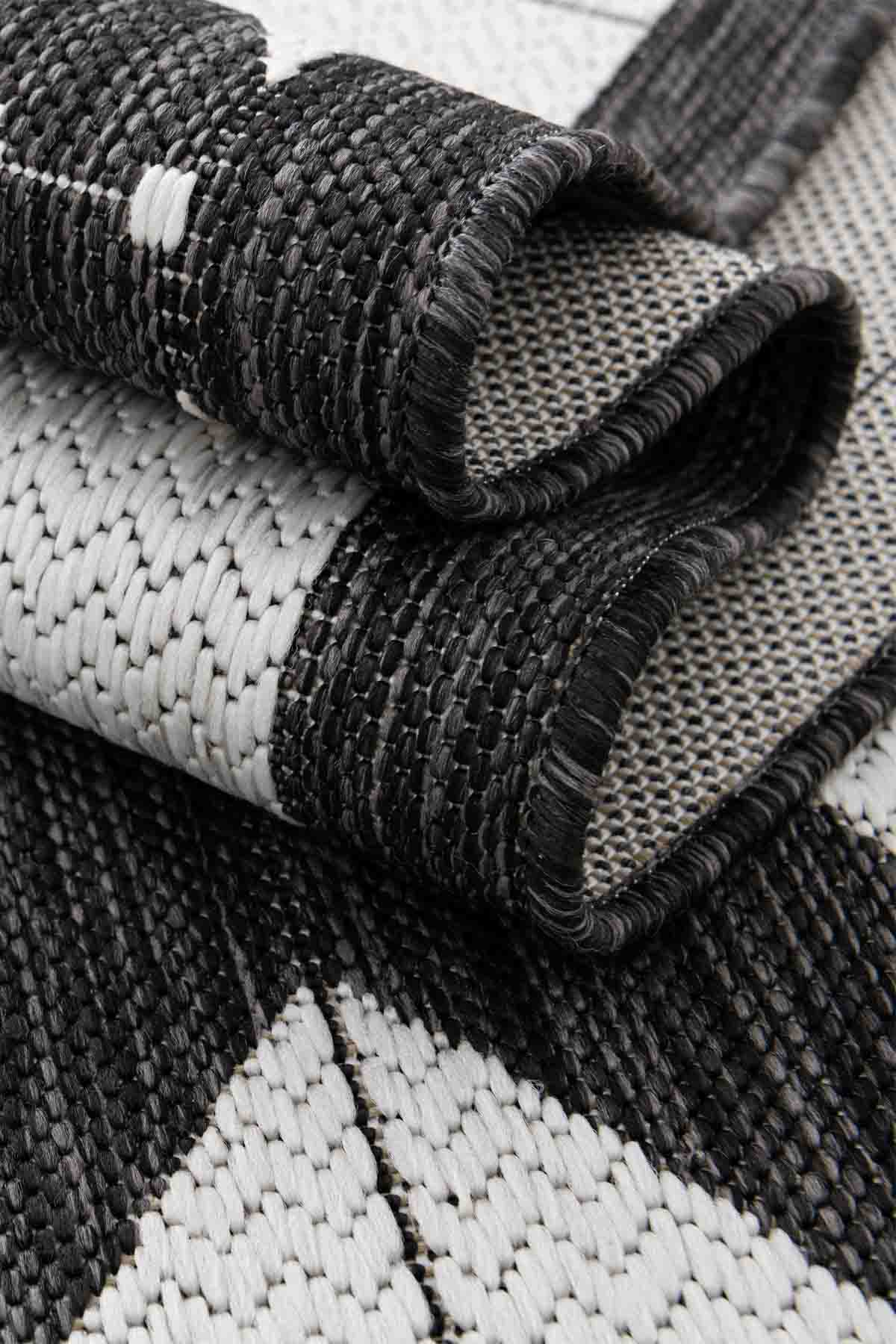 Angorahome Avlu Koleksiyonu Dokuma Makine Halısı AV1007 120 x 120 Yuvarlak - 8