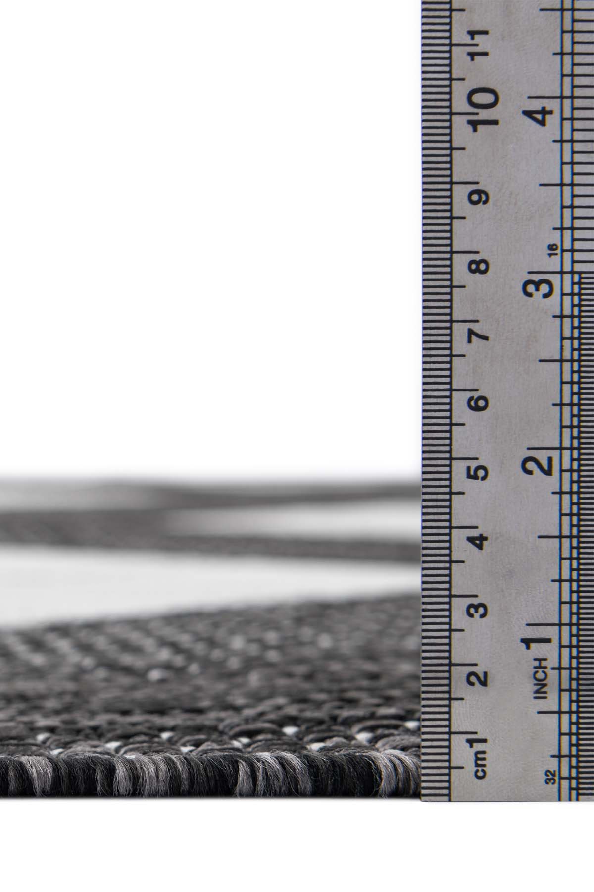 Angorahome Avlu Koleksiyonu Dokuma Makine Halısı AV1011 120 x 120 Yuvarlak - 4