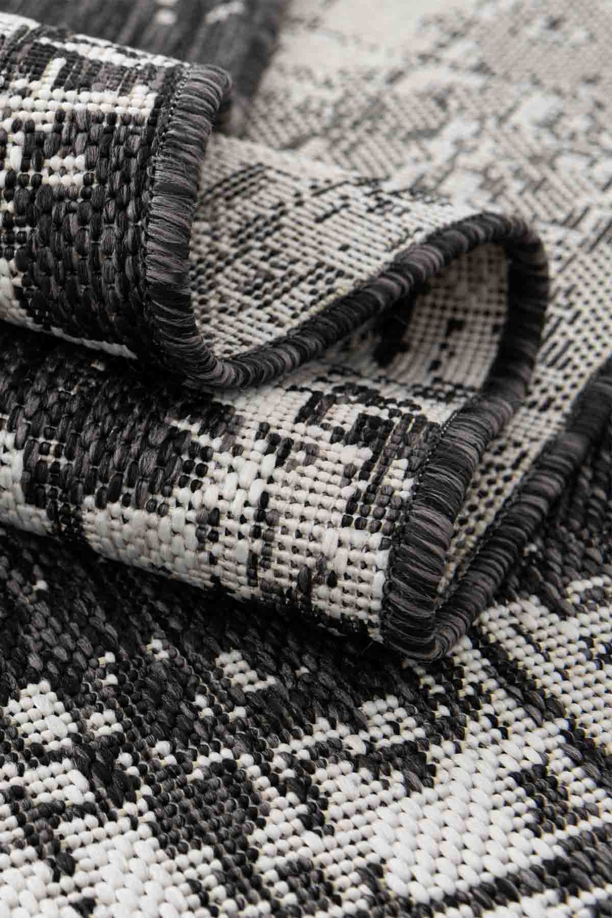 Angorahome Avlu Koleksiyonu Dokuma Makine Halısı AV1013 120 x 120 Yuvarlak - 8