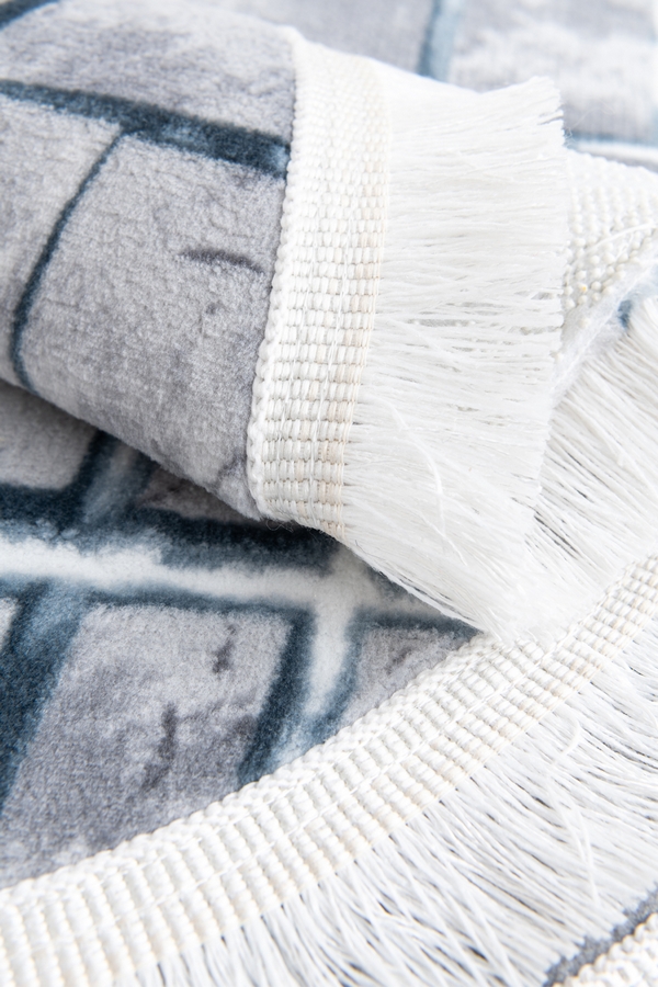 Angorahome Peluş 2li Banyo  Paspas Takımı (50x60 & 60x100) - 2