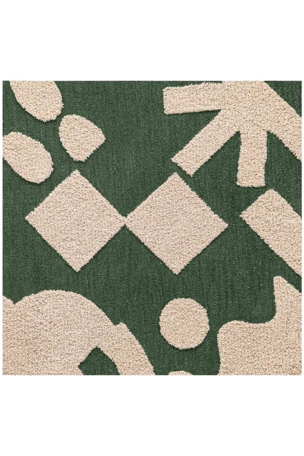 Angorahome Cielo Robotuft Yün Halı RT1004 125 x 125 Kare - 6