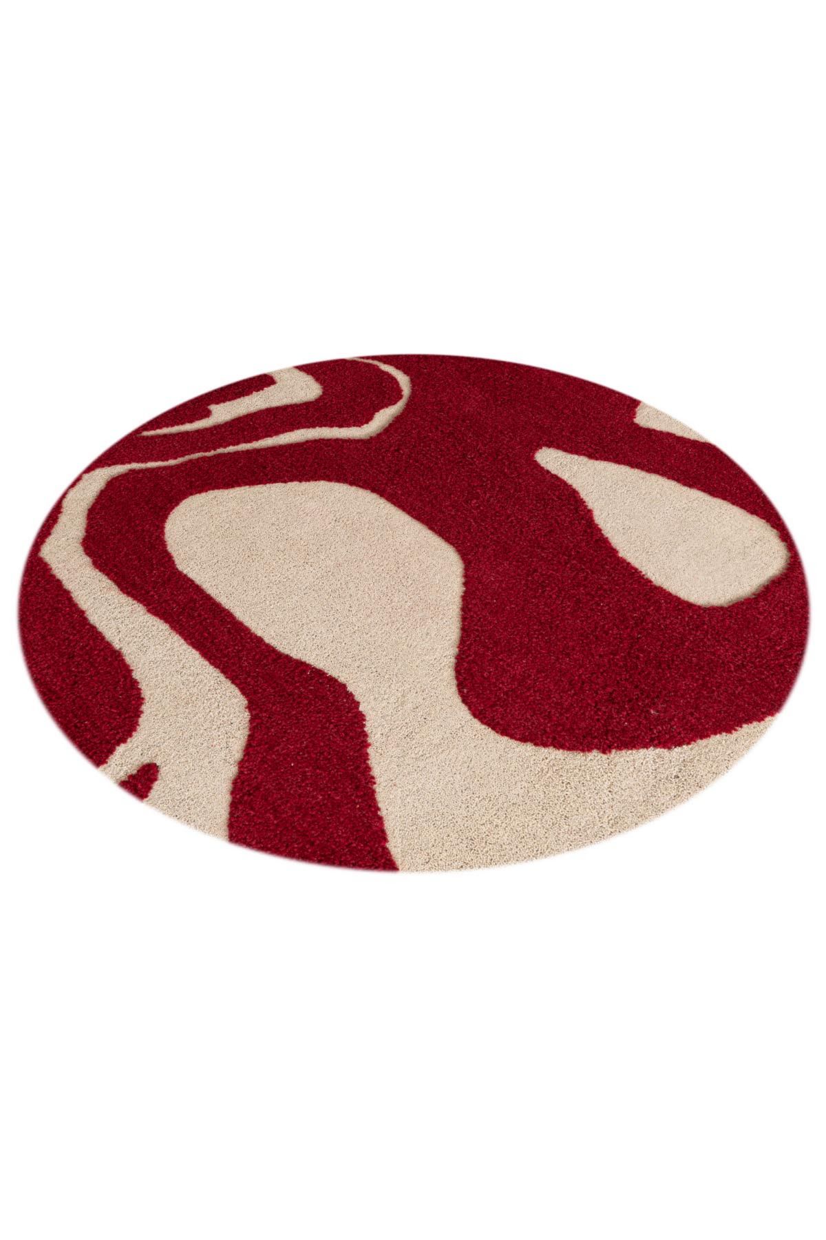 Angorahome Cielo Robotuft Yün Halı RT1008 100 x 100 Yuvarlak - 2