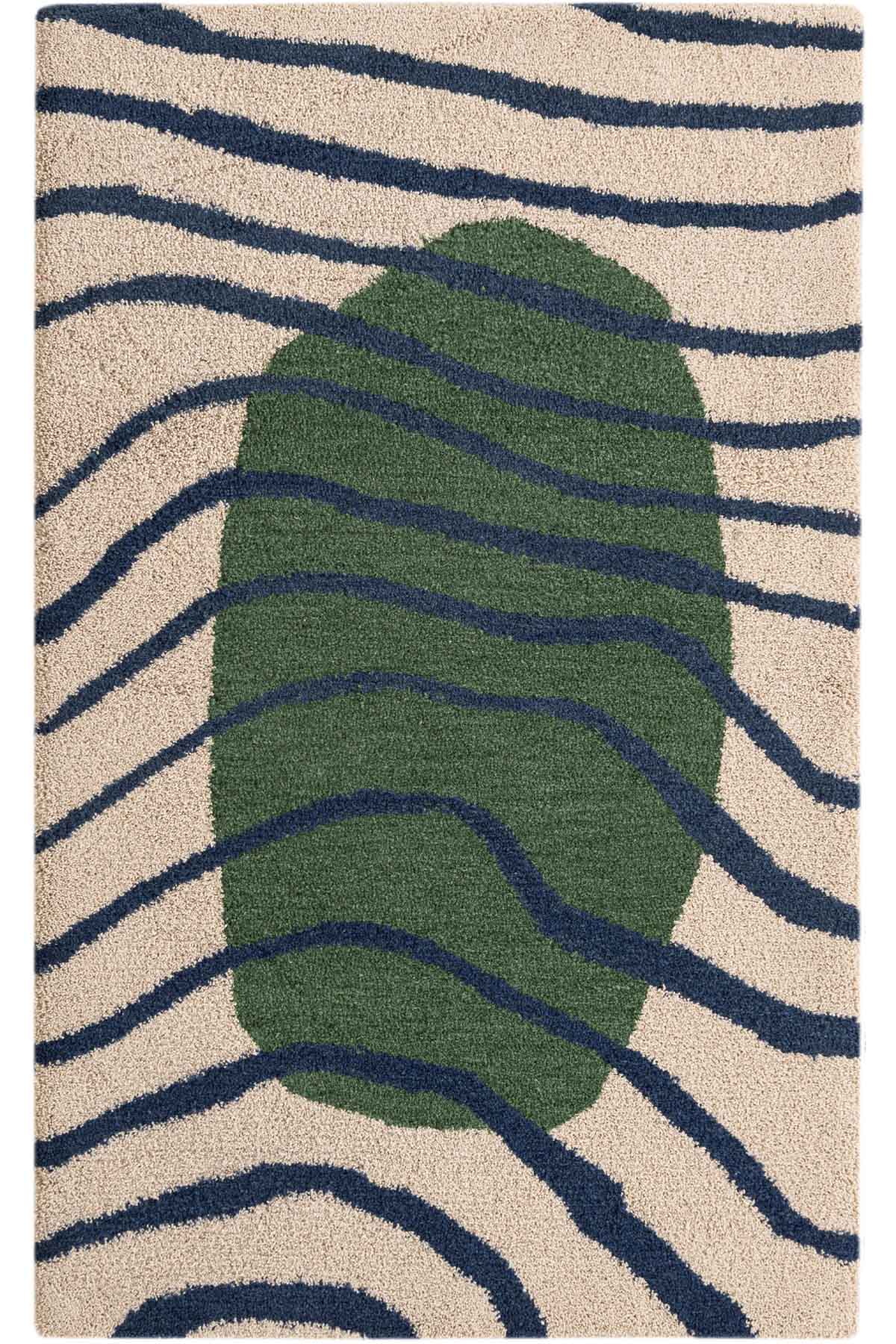 Angorahome Cielo Robotuft  Yün Halı RT1009 100 x 160 Dikdörtgen - 6