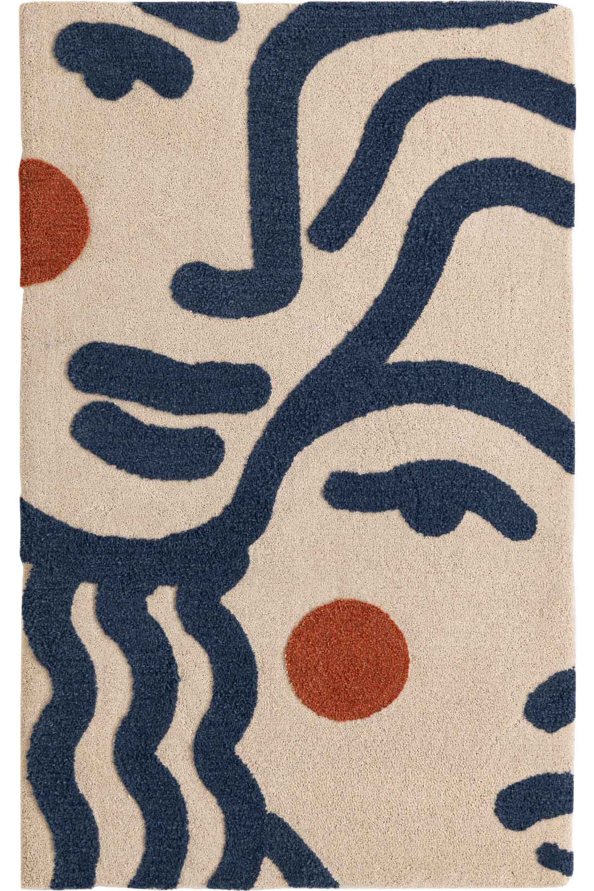 Angorahome Cielo Robotuft  Yün Halı RT1010 100 x 160 Dikdörtgen - 6