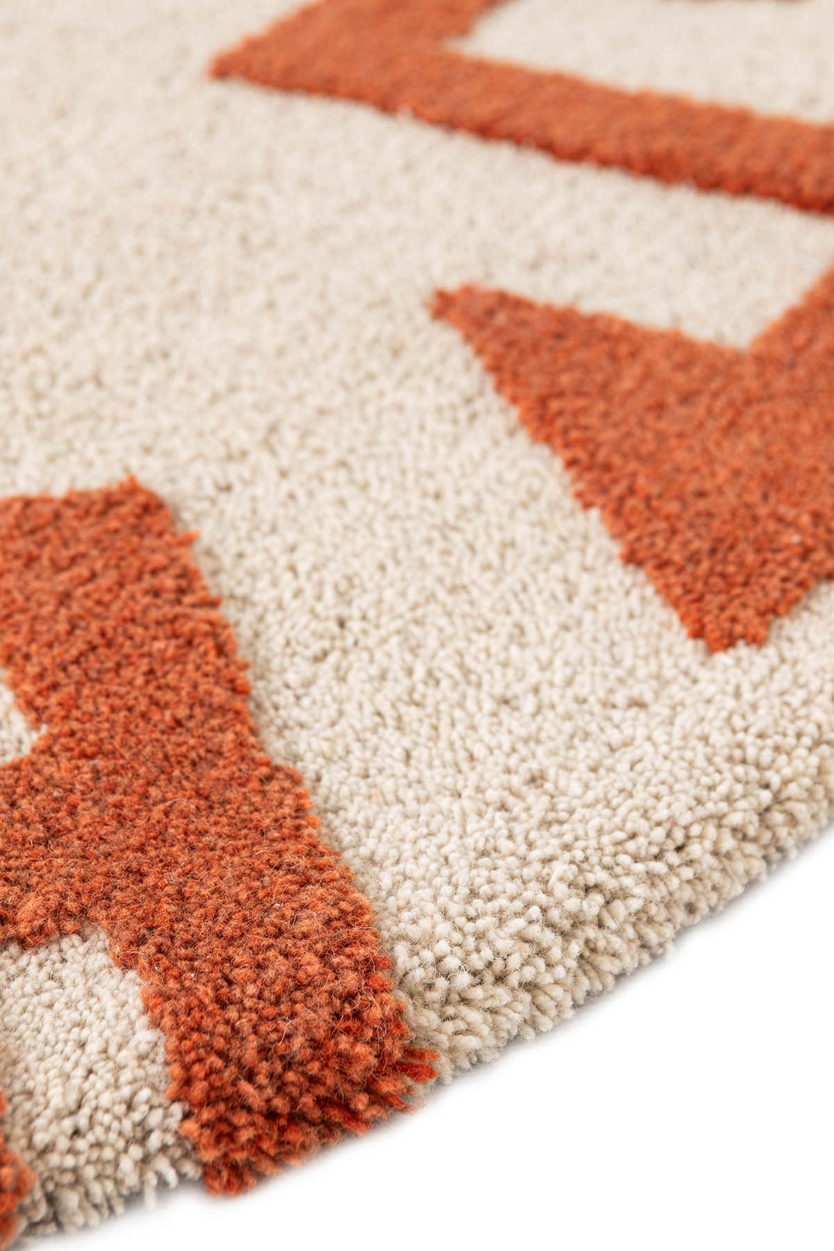 Angorahome Cielo Robotuft  Yün Halı RT1011 100 x 100 Yuvarlak - 3