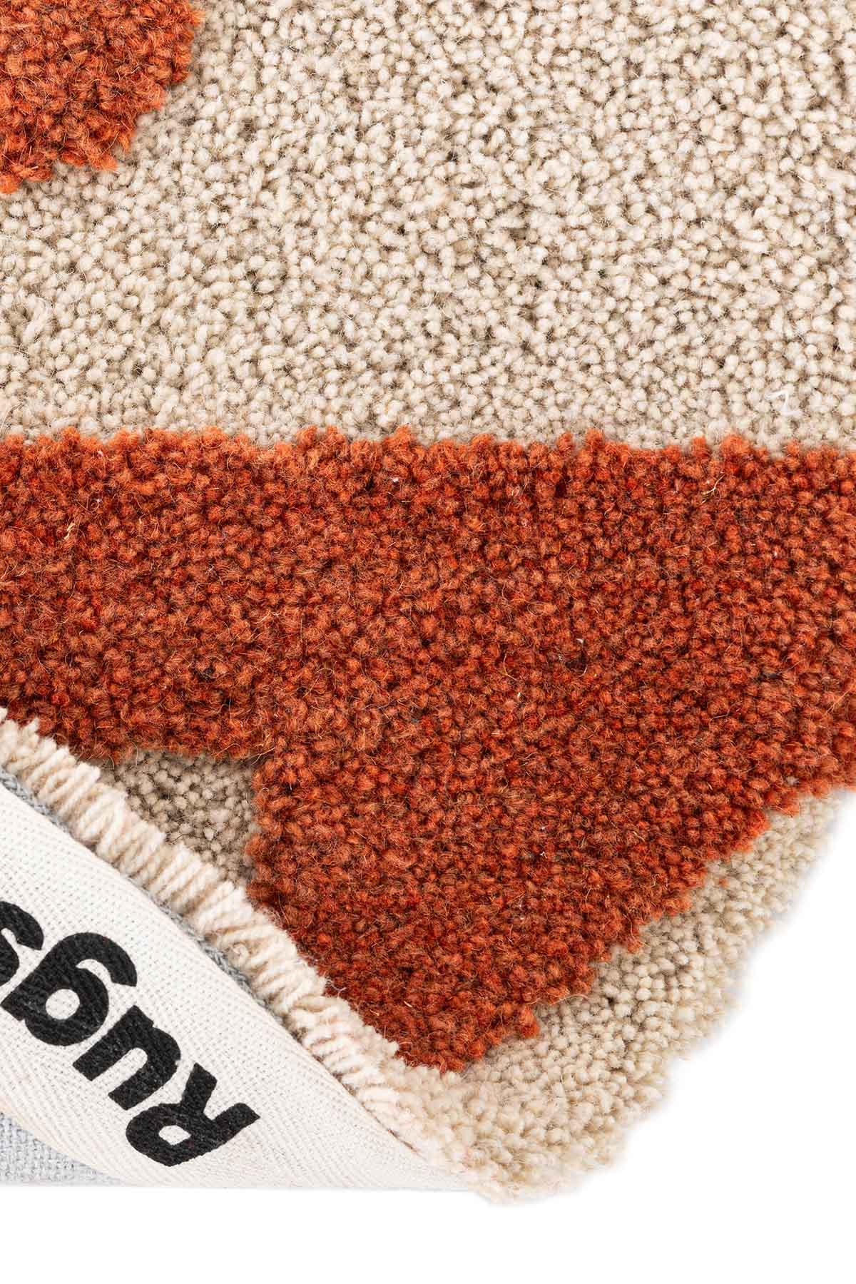 Angorahome Cielo Robotuft  Yün Halı RT1011 100 x 100 Yuvarlak - 4