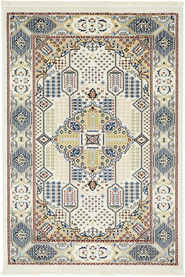 Angorahome Ethnic Makine Halısı 1526FL 90 x 150 Dikdörtgen - 7