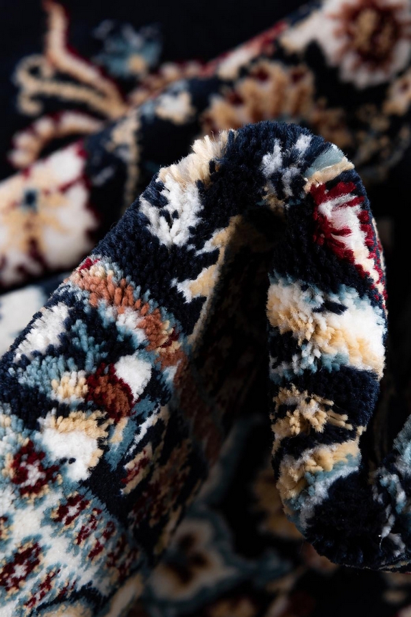 Angorahome Ethnic Makine Halısı 1528NVY 150 x 245 Dikdörtgen - 6