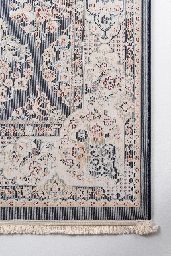 Angorahome Ethnic Makine Halısı 1528NVY 150 x 245 Dikdörtgen - 8