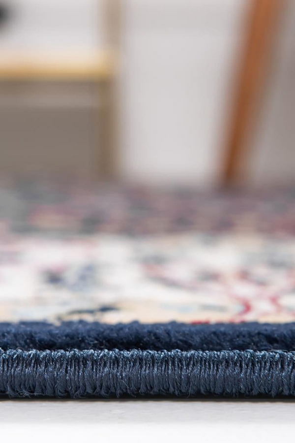 Angorahome Ethnic Makine Halısı 1529NVY 90 x 150 Dikdörtgen - 3