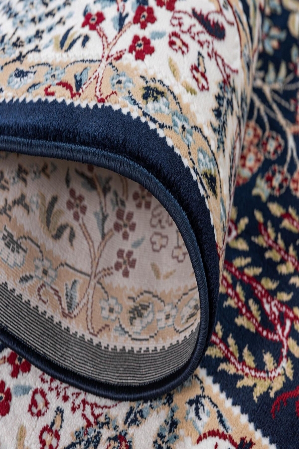 Angorahome Ethnic Makine Halısı 1529NVY 90 x 150 Dikdörtgen - 7