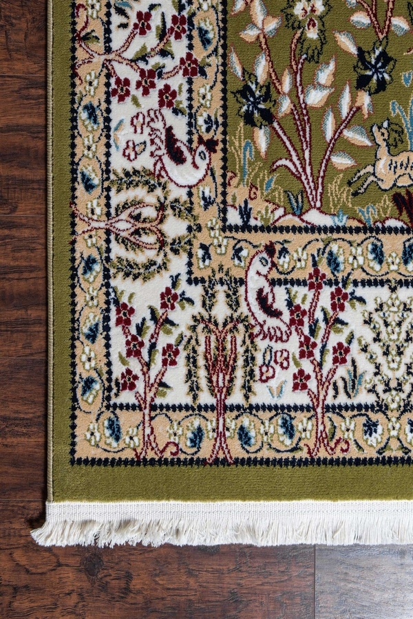 Angorahome Ethnic Makine Halısı 1529YS 305 x 305 Dikdörtgen - 5