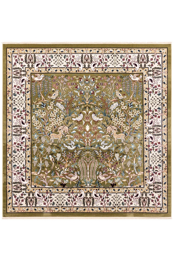 Angorahome Ethnic Makine Halısı 1529YS 305 x 305 Dikdörtgen - 7