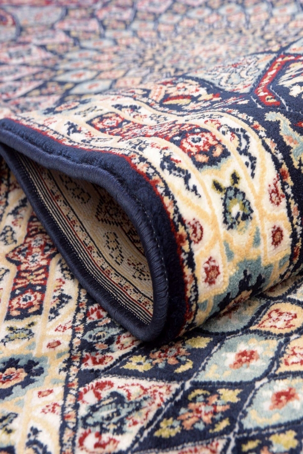 Angorahome Ethnic Makine Halısı 1531NVY 125 x 185 Dikdörtgen - 4