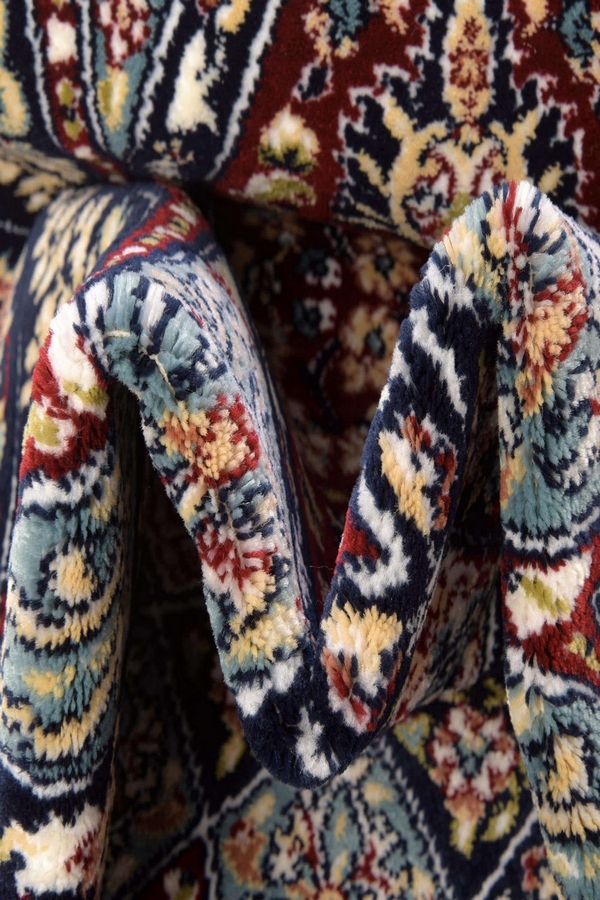 Angorahome Ethnic Makine Halısı 1531NVY 275 x 365 Dikdörtgen - 6