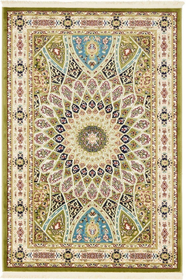 Angorahome Ethnic Makine Halısı 1531YS 90 x 150 Dikdörtgen - 9