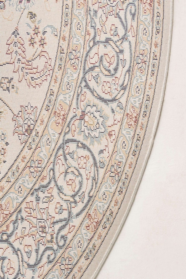 Angorahome Ethnic Makine Halısı 1544FL 305 x 305 Yuvarlak - 8