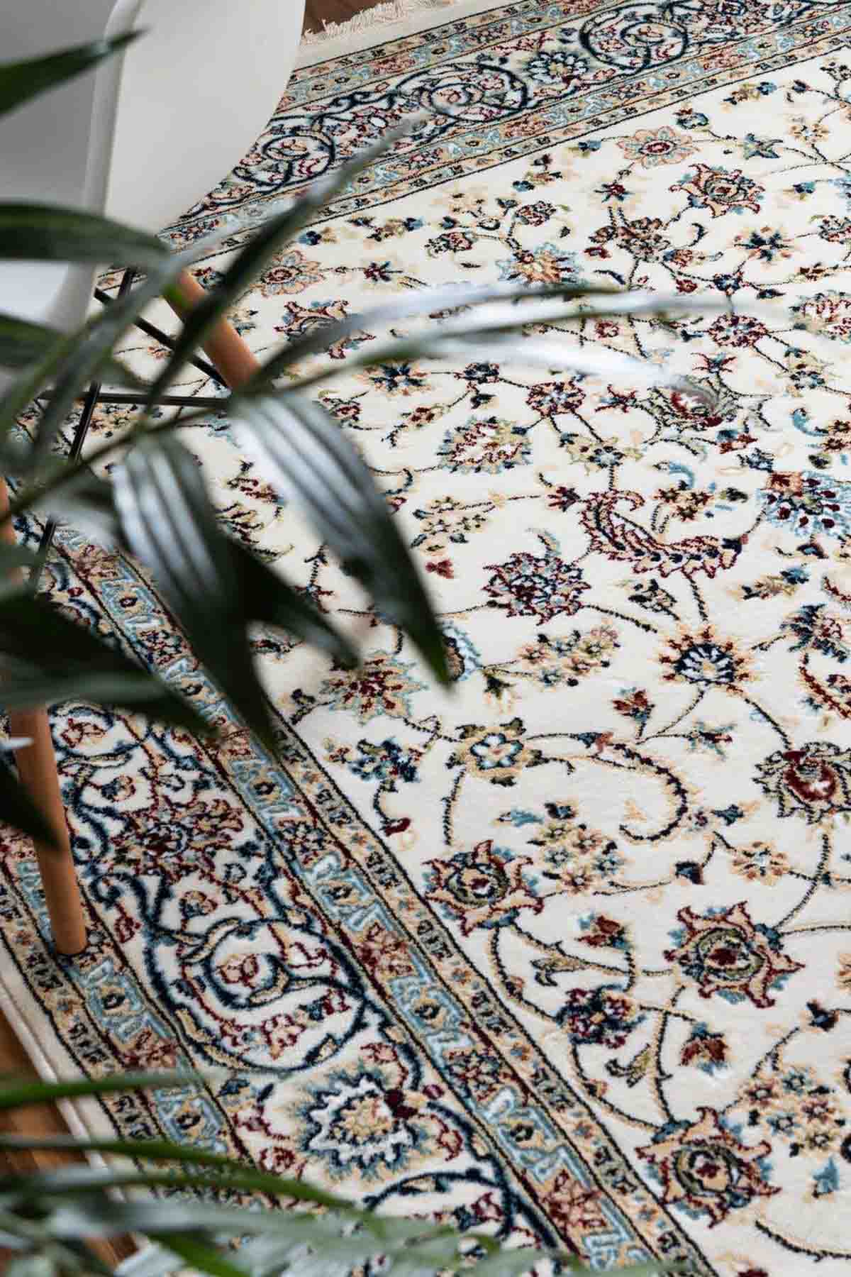 Angorahome Ethnic Makine Halısı 1544FL 100 x 100 Sekizgen - 3