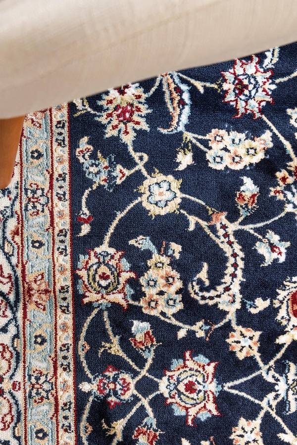 Angorahome Ethnic Makine Halısı 1544NVY 90 x 150 Dikdörtgen - 4