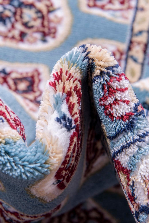 Angorahome Ethnic Makine Halısı 1565MV 150 x 150 Yuvarlak - 6