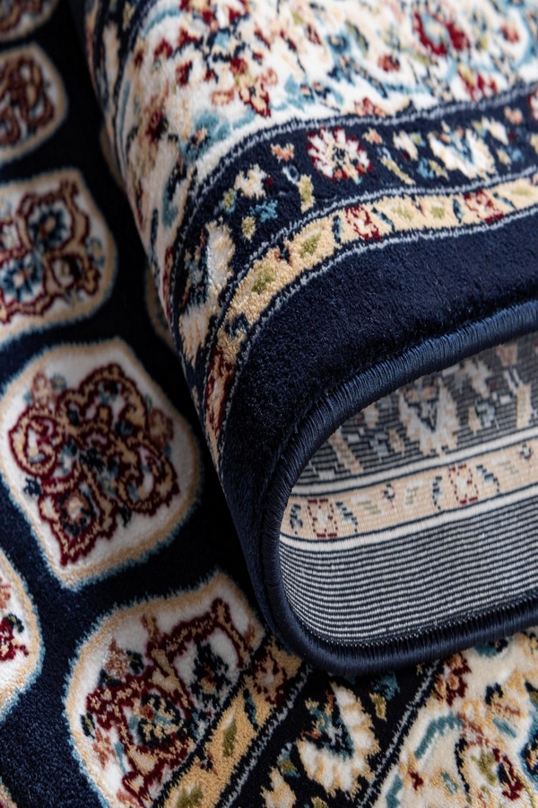 Angorahome Ethnic Makine Halısı 1565NVY 90 x 150 Dikdörtgen - 7