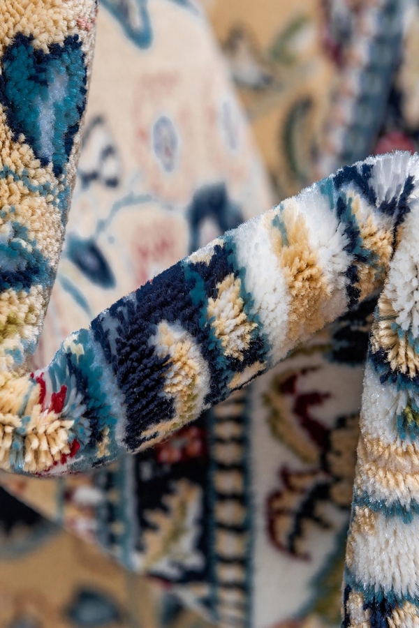 Angorahome Ethnic Makine Halısı 1575ANVY 90 x 150 Dikdörtgen - 6