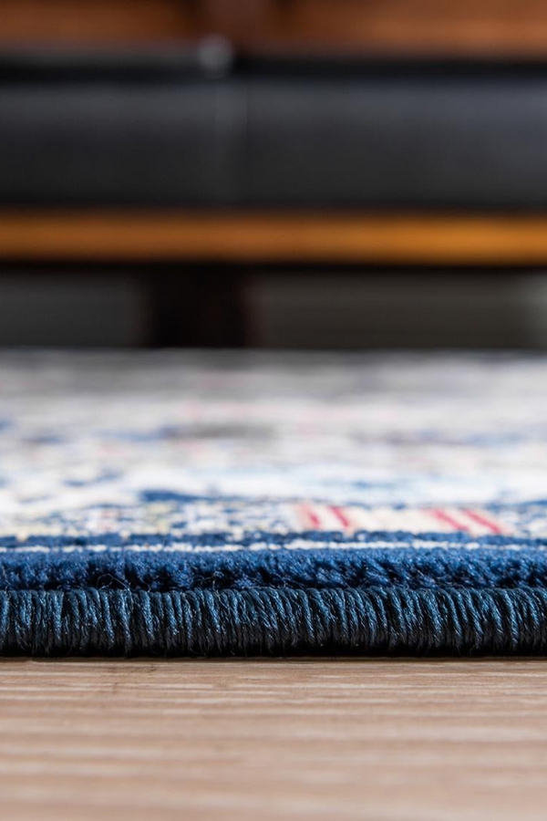 Angorahome Ethnic Makine Halısı 1608NVY 150 x 245 Dikdörtgen - 3