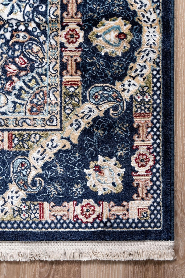 Angorahome Ethnic Makine Halısı 1608NVY 150 x 245 Dikdörtgen - 5