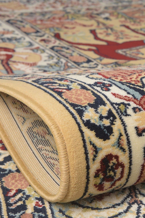 Angorahome Ethnic Makine Halısı 1610BJ 245 x 305 Dikdörtgen - 7