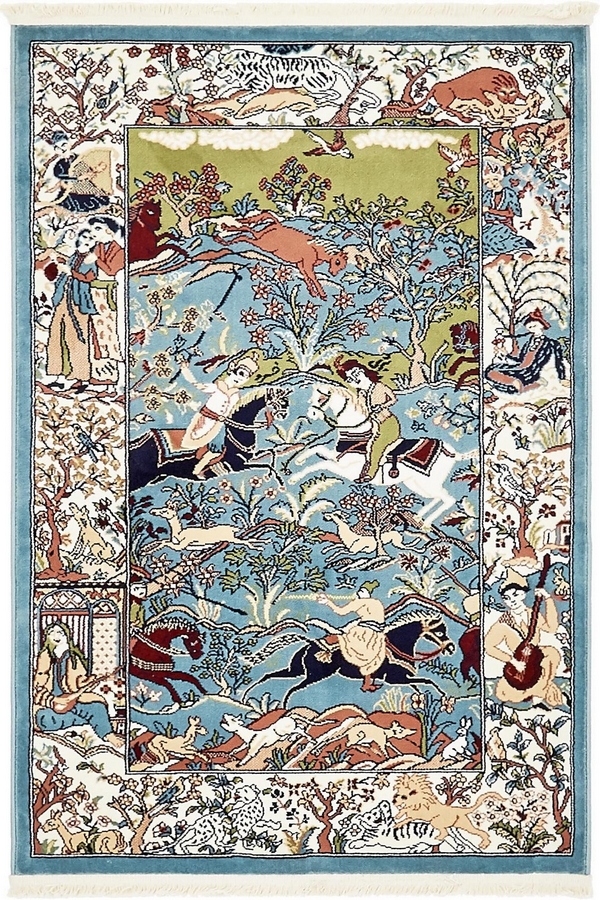 Angorahome Ethnic Makine Halısı 1610MV 90 x 150 Dikdörtgen - 9