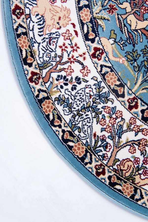 Angorahome Ethnic Makine Halısı 1610MV 240 x 240 Yuvarlak - 4