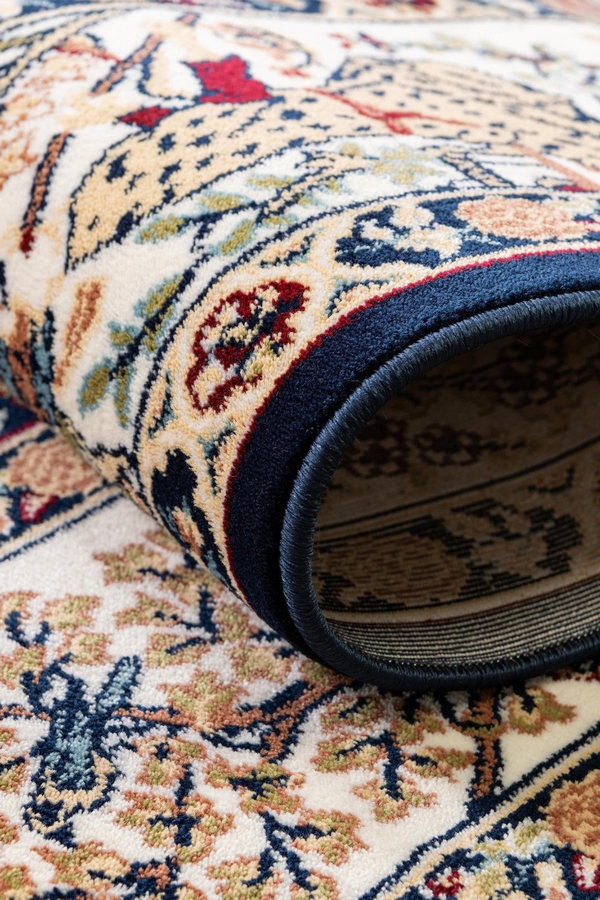 Angorahome Ethnic Makine Halısı 1610NVY 90 x 150 Dikdörtgen - 7