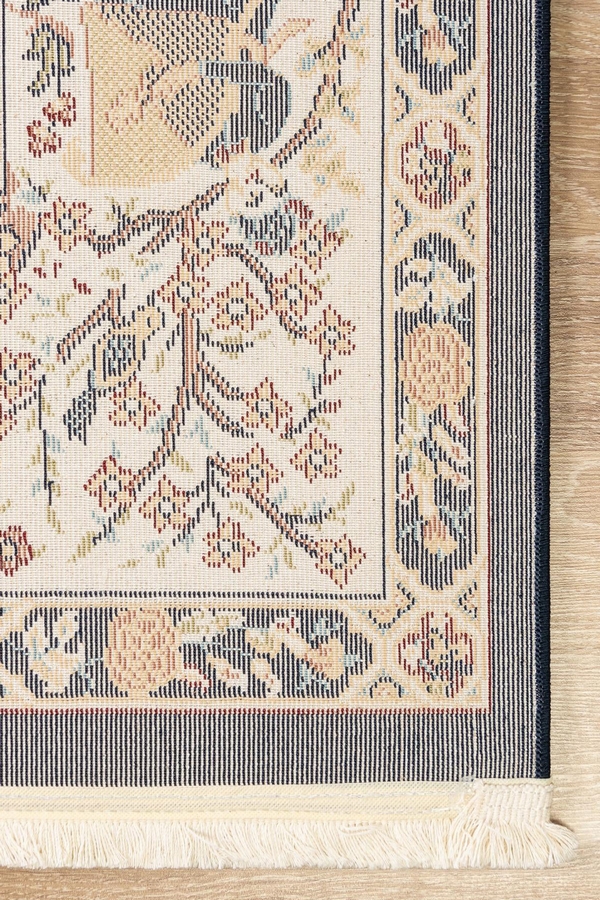 Angorahome Ethnic Makine Halısı 1610NVY 90 x 150 Dikdörtgen - 8