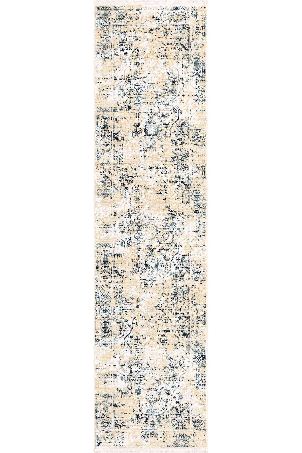 Angorahome Ethnic Dokuma Makine Halısı 1920KR 80 x 305 Dikdörtgen - 10