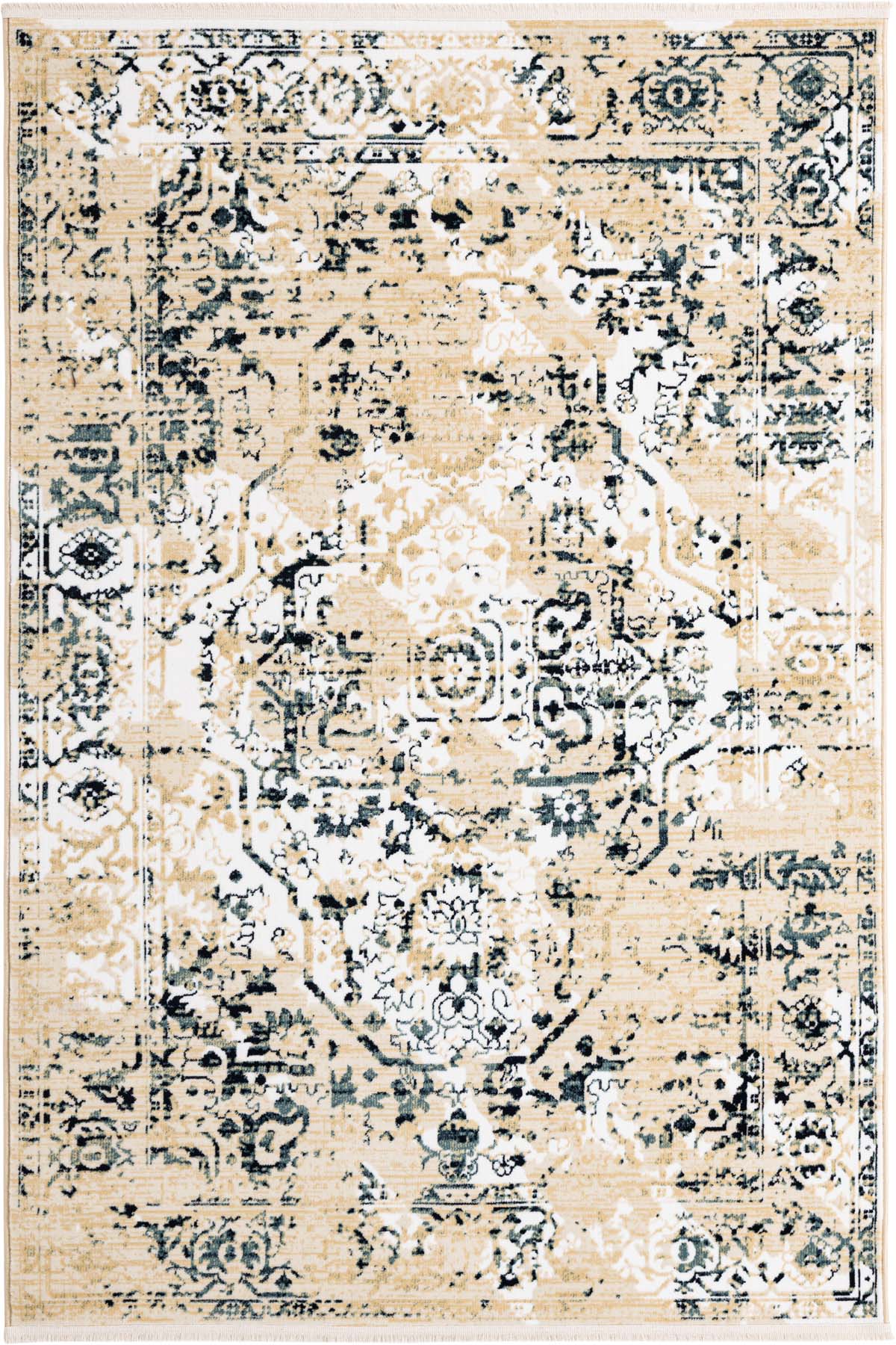 Angorahome Ethnic Dokuma Makine Halısı 1920KR 100 x 160  Dikdörtgen - 10