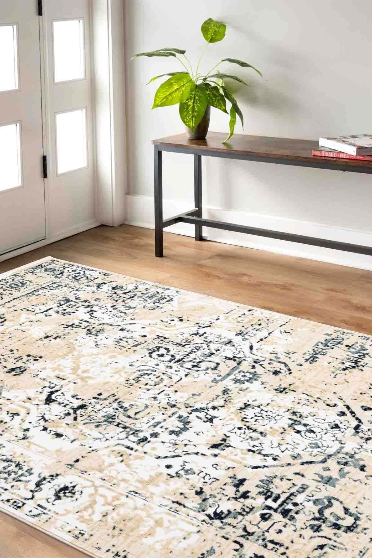 Angorahome Ethnic Dokuma Makine Halısı 1920KR 100 x 160  Dikdörtgen - 5