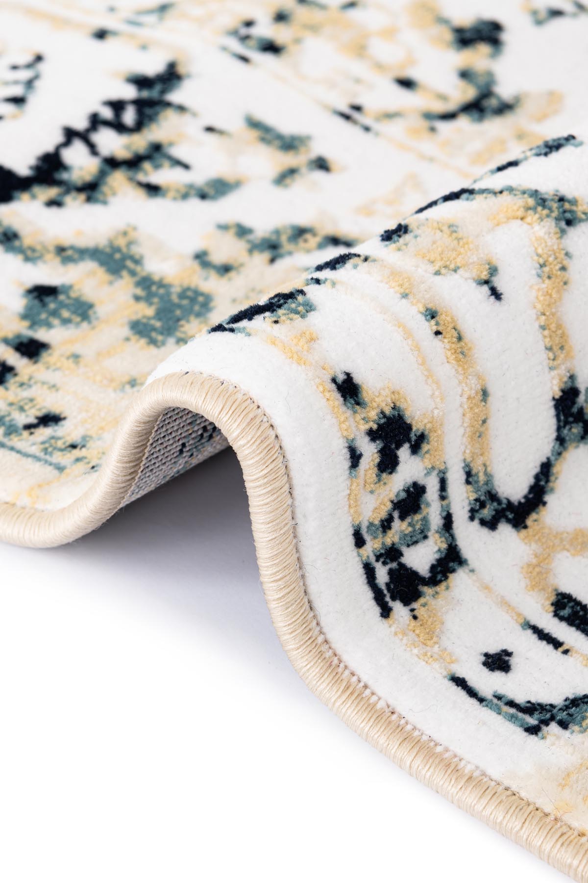 Angorahome Ethnic Dokuma Makine Halısı 1920KR 160 x 160 Yuvarlak - 8