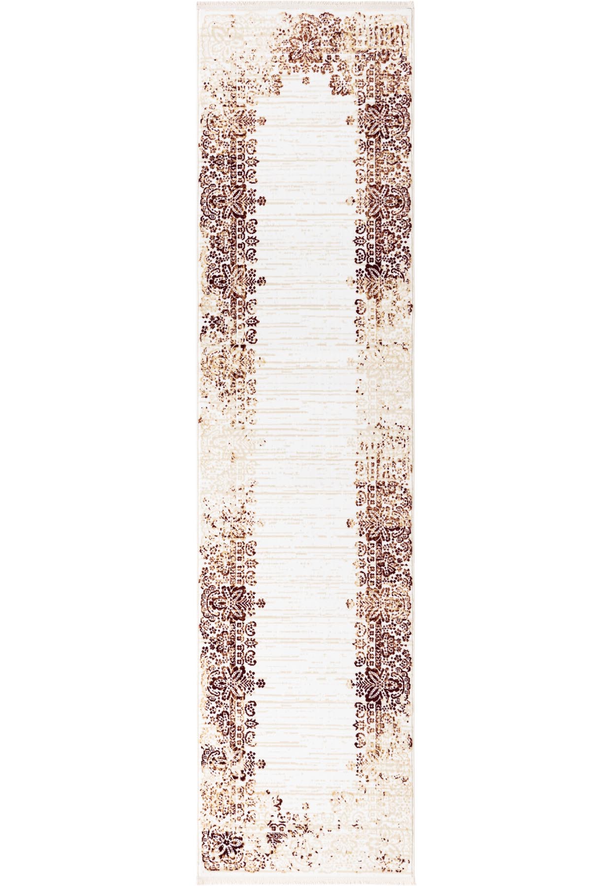 Angorahome Ethnic Dokuma Makine Halısı 1921KR 80 x 305 Dikdörtgen - 10