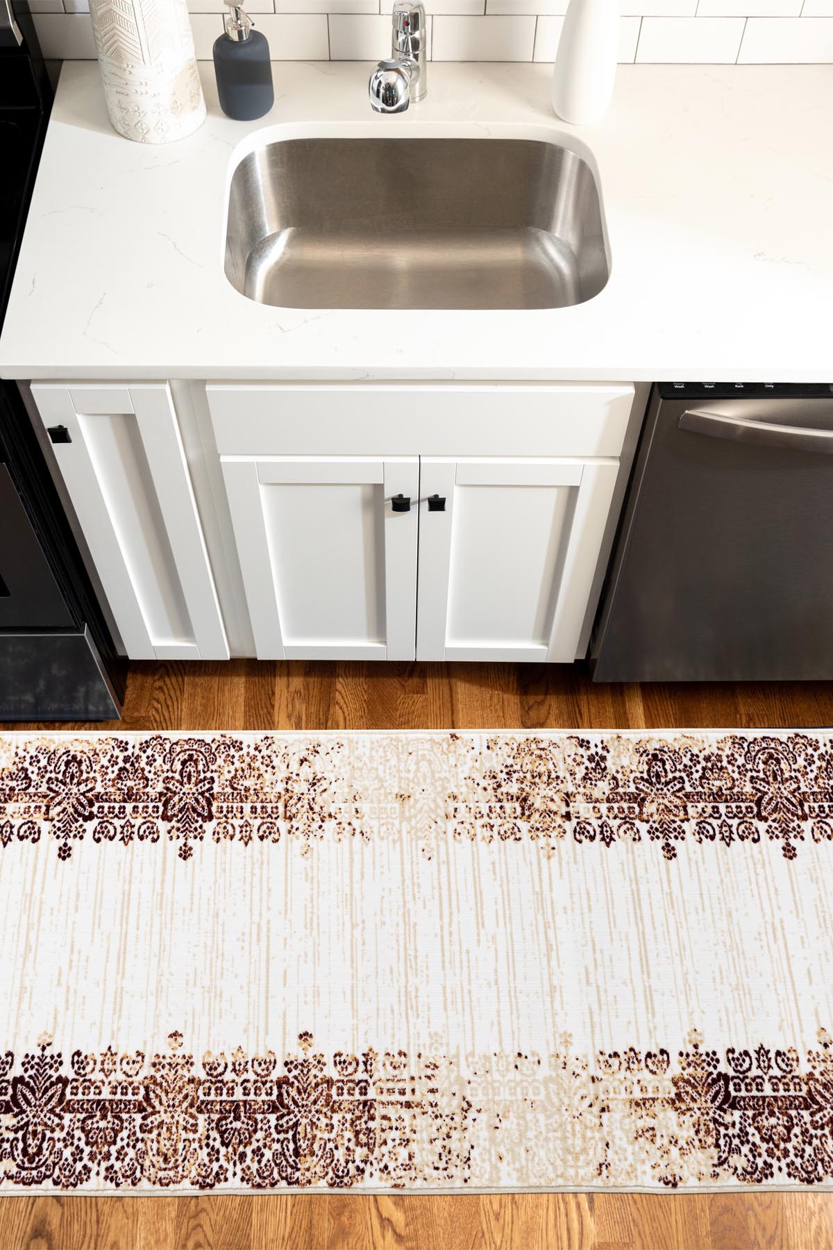 Angorahome Ethnic Dokuma Makine Halısı 1921KR 80 x 305 Dikdörtgen - 2