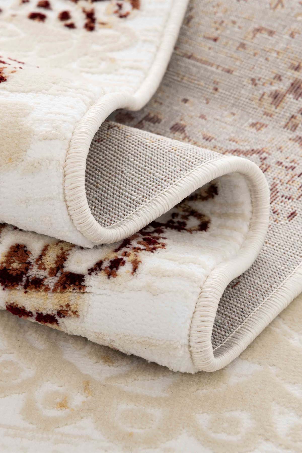 Angorahome Ethnic Dokuma Makine Halısı 1921KR 80 x 305 Dikdörtgen - 8