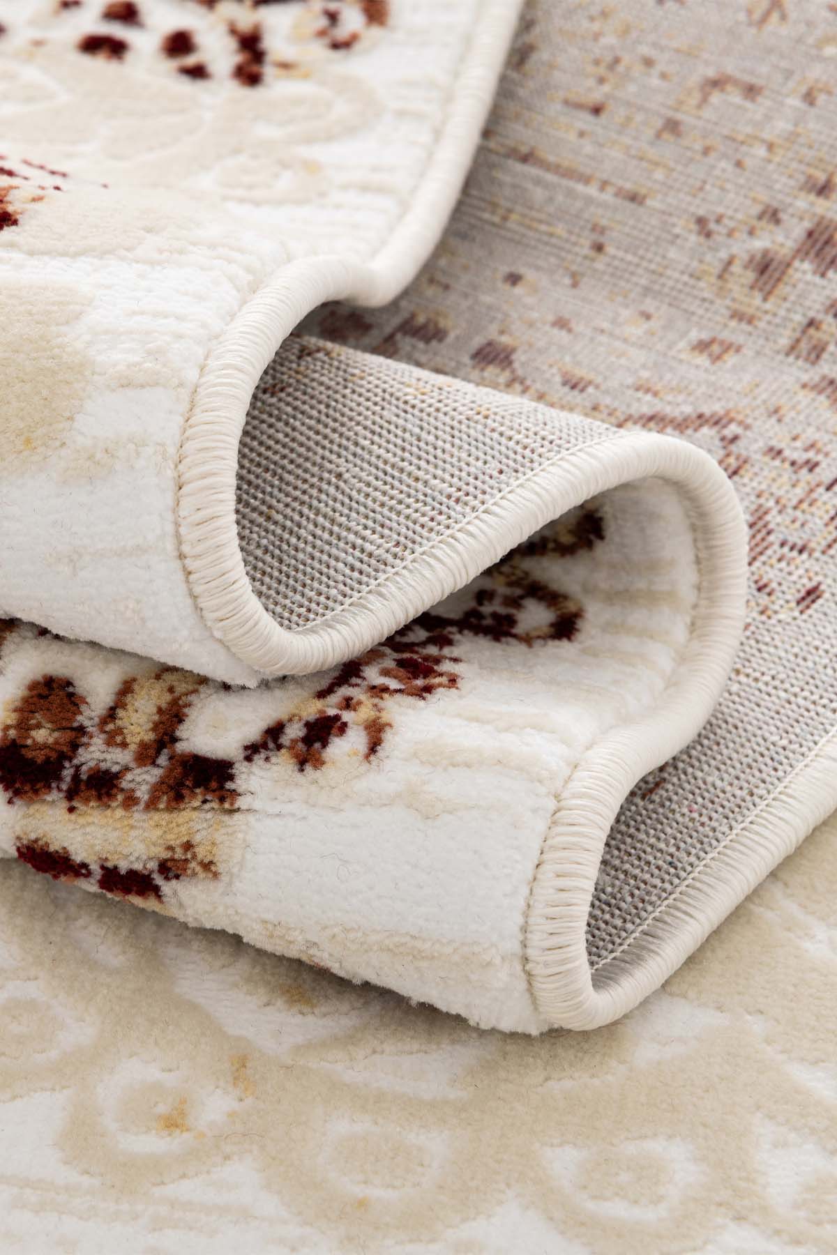 Angorahome Ethnic Dokuma Makine Halısı 1921KR 125 x 185 Dikdörtgen - 9