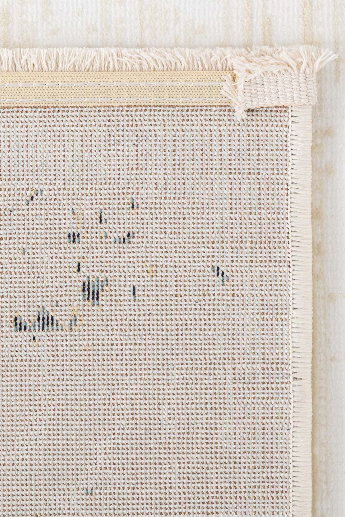 Angorahome Ethnic Dokuma Makine Halısı 1922NVY 215 x 305 Dikdörtgen - 7