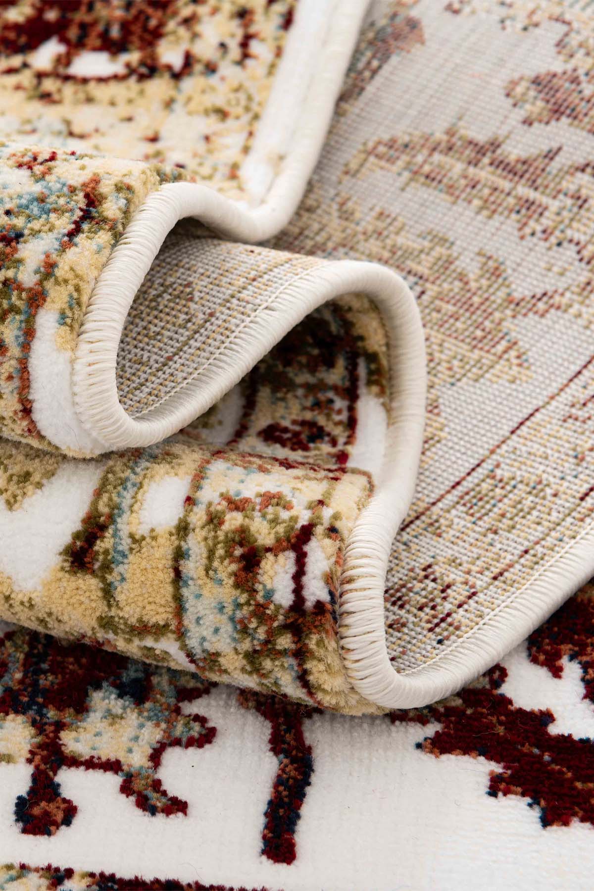 Angorahome Ethnic Dokuma Makine Halısı 1923BD 80 x 305 Dikdörtgen - 8